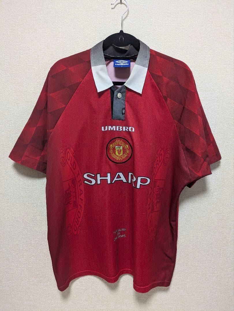 1996-98 Manchester United ユニホーム XL カントナ
