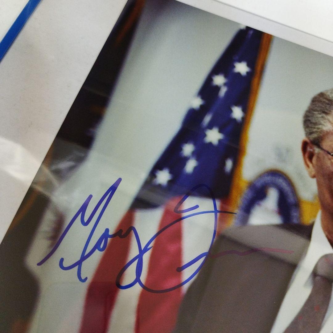 ハリウッド　モーガン・フリーマン　直筆サイン入り8Ｘ10フォト 証明書付き