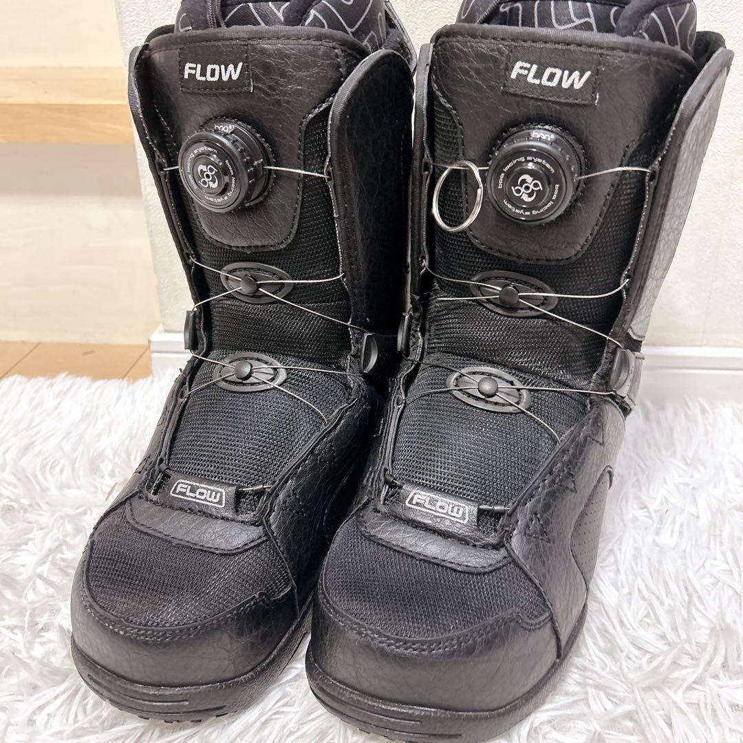 【美品】FLOW THE ANSR シングルBOA 24.0cm スノボブーツ