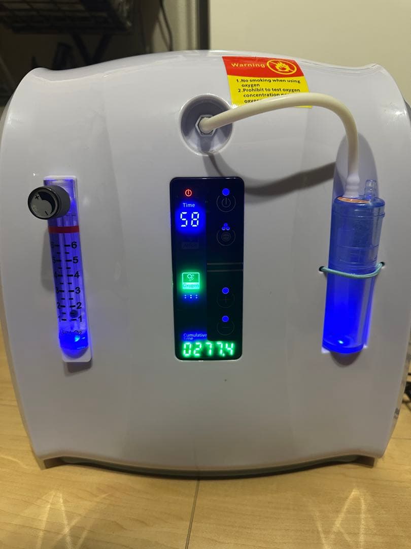 ペット用　酸素発生器　 MAF mini1.0 酸素室　酸素濃度計　セット