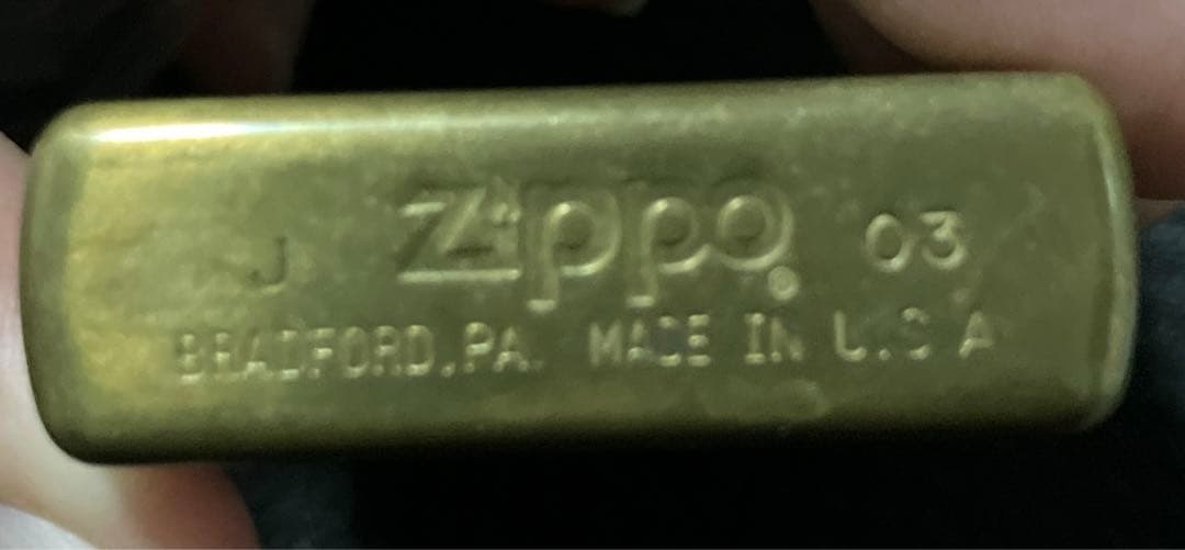 【新品未使用品】Zippo Lucky Strike ライター ゴールド