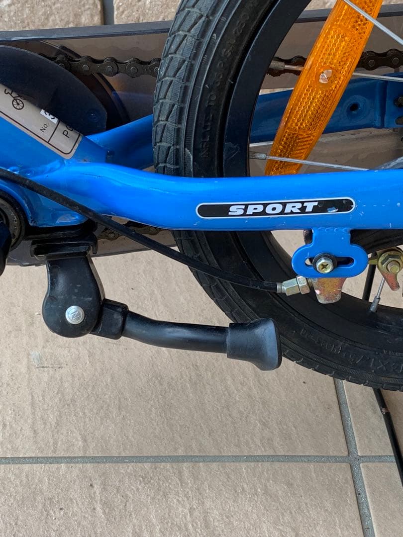 【美品】STRIDER 14X ブルー ペダル&キックスタンド付き