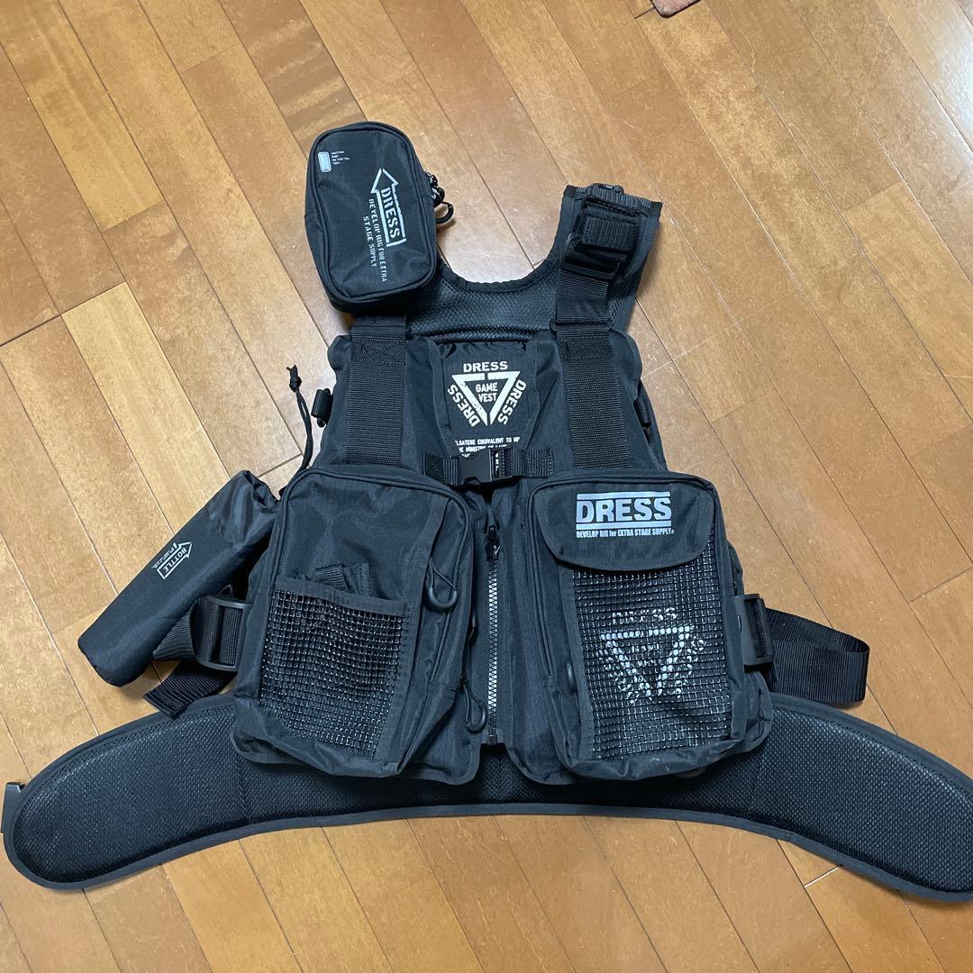 DRESS フローティングゲームベスト ブラック