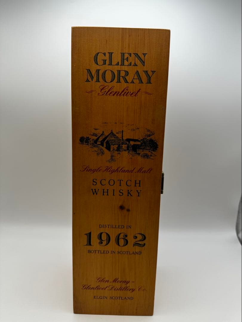 希少!グレン・マレイGLEN MORAY 1962 スコッチウイスキー 木箱入り