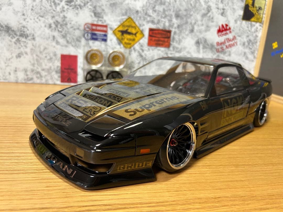 ADDICTION 180SX BN SPORTS ラジコンボディ