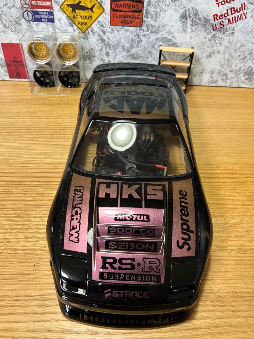 ADDICTION 180SX BN SPORTS ラジコンボディ