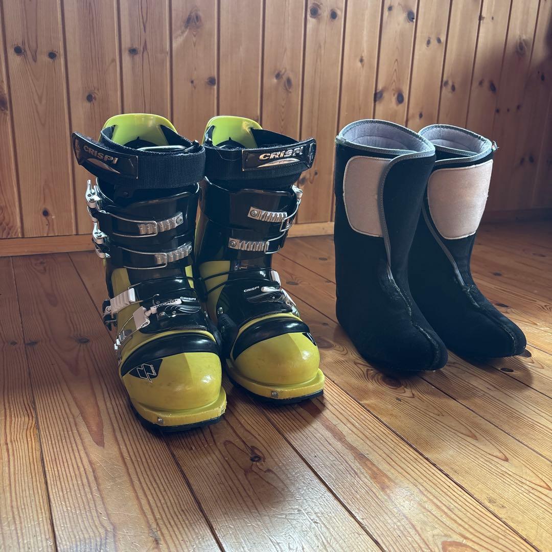 CRISPI スキー ブーツ イエロー/ブラック