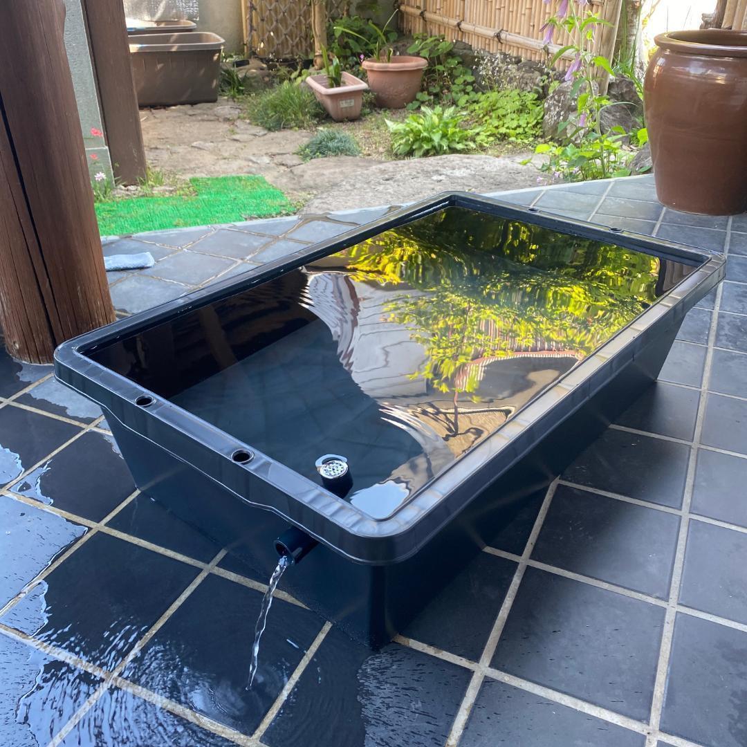 オーバーフロー対策部品x50セット メダカ飼育ケース 金魚容器 タライ トロ舟