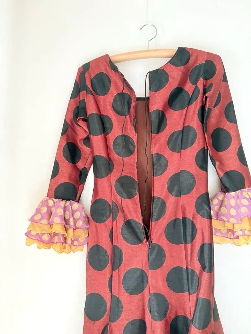 SONIA JOHNES ソニア・ジョーンズ　フラメンコ衣装　ワンピース　水玉