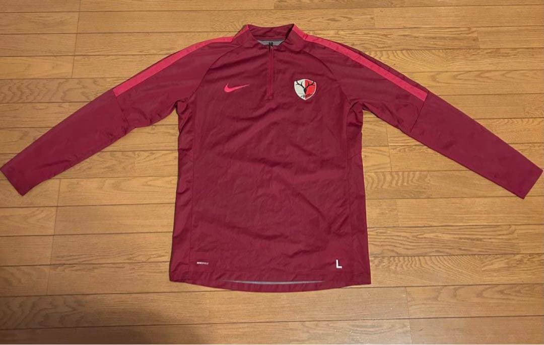 【希少】鹿島アントラーズ　支給品　トレーニングウェア　長袖ピステ　Lサイズ柴崎岳