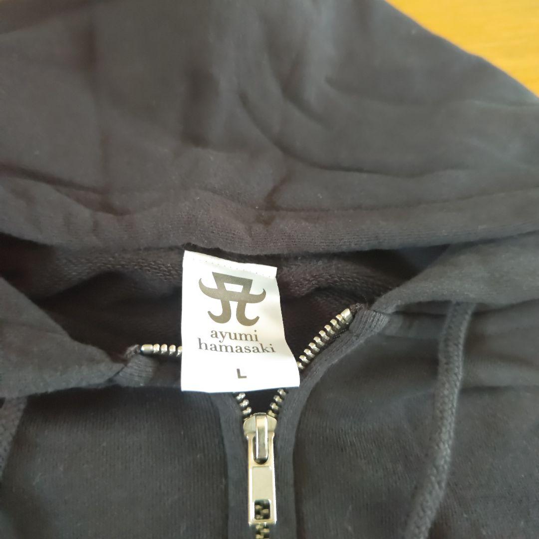 ayumi hamasaki ブラックパーカー Lサイズ