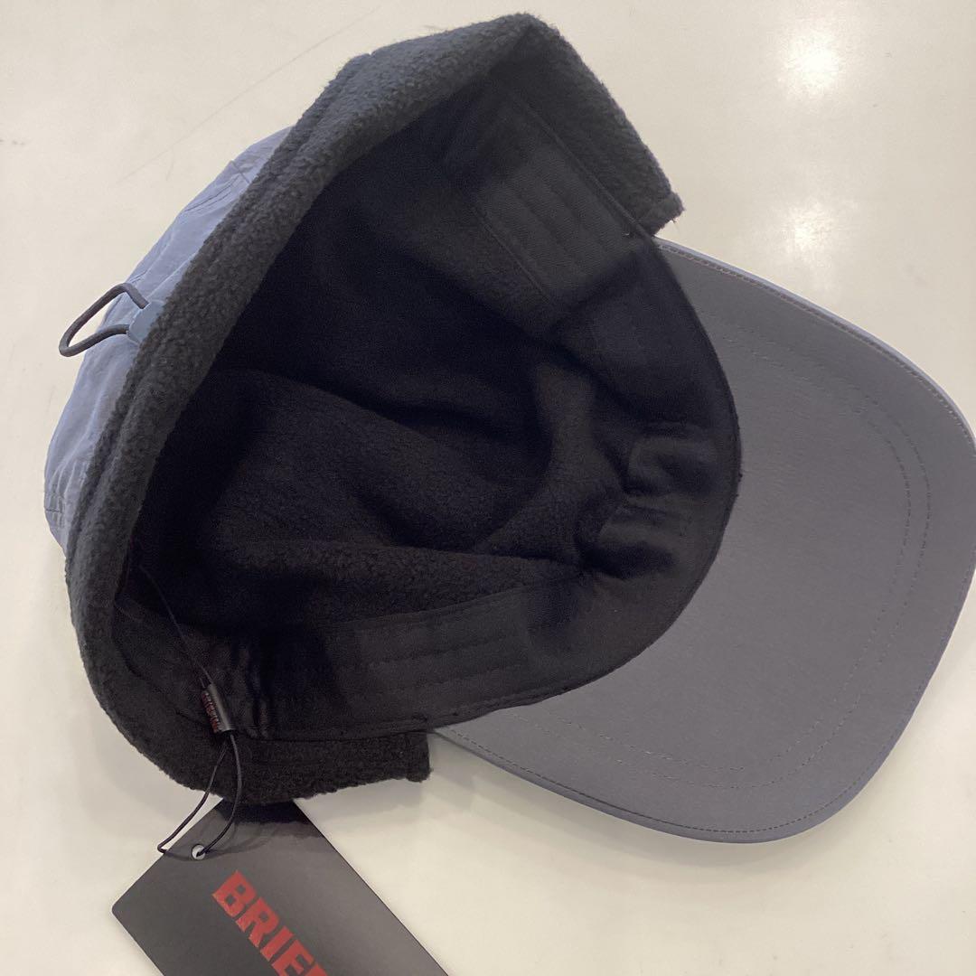 新品未使用　BRIEFING FLIEECE FLAPCAP グレー