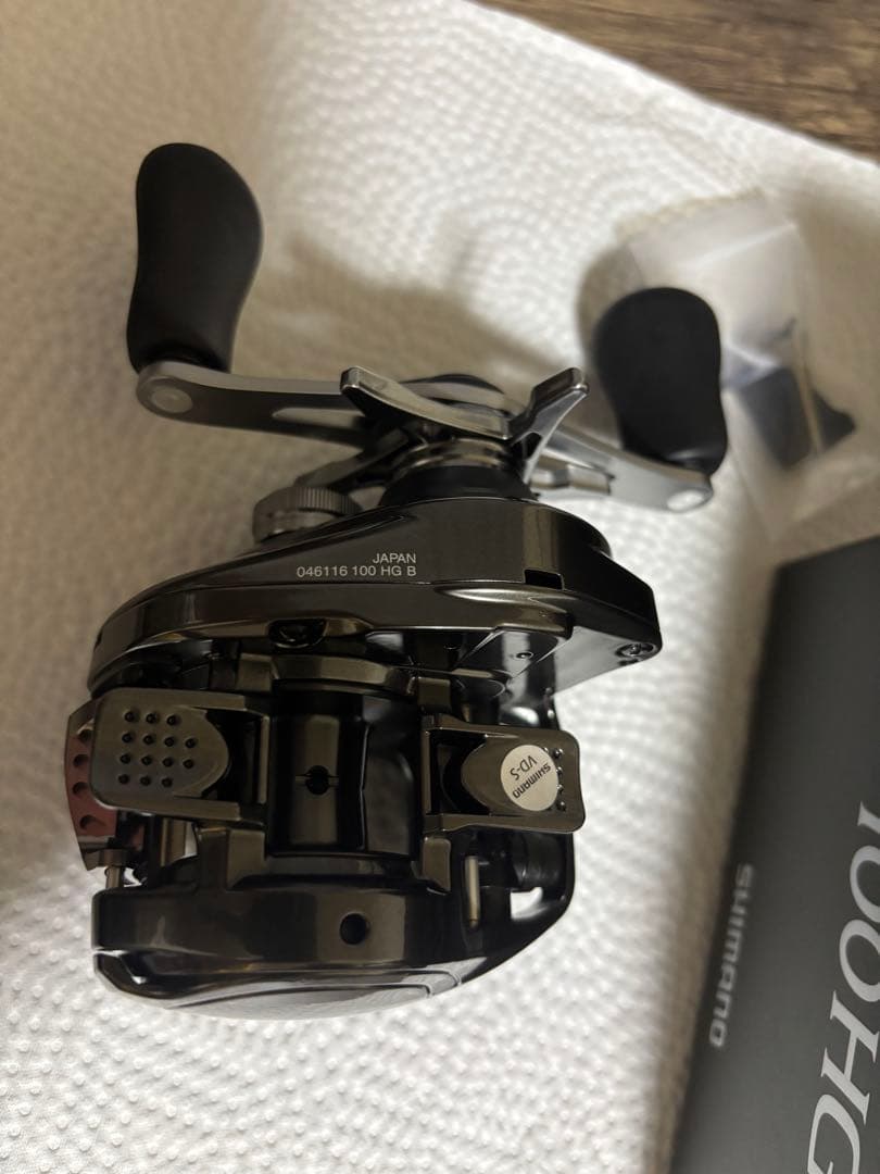 シマノ 23メタニウム100HG ベアリング、クラッチカスタム