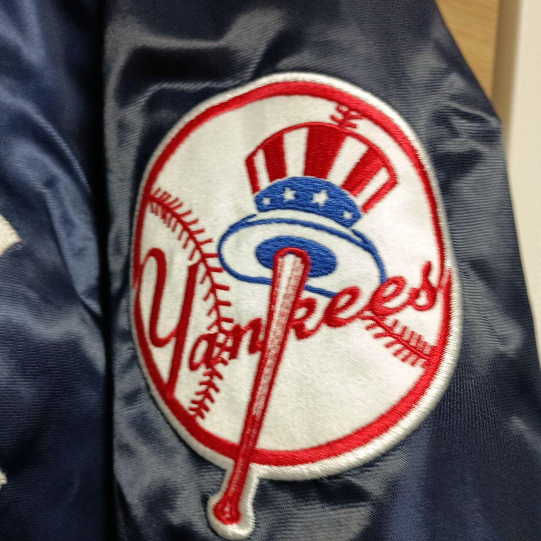 XL スタジャン ネイビー　ニューヨークヤンキース　ファナティクス