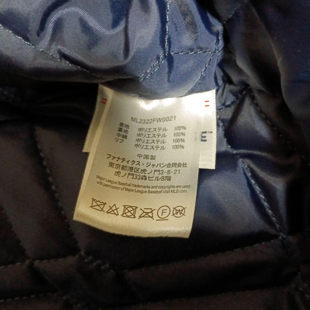 XL スタジャン ネイビー　ニューヨークヤンキース　ファナティクス