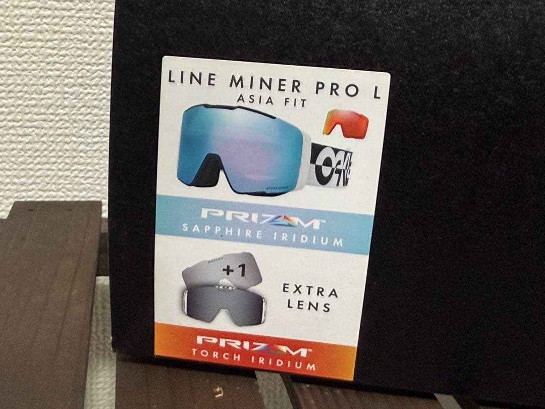 【レンズ3枚付き】Oakley Line miner pro L