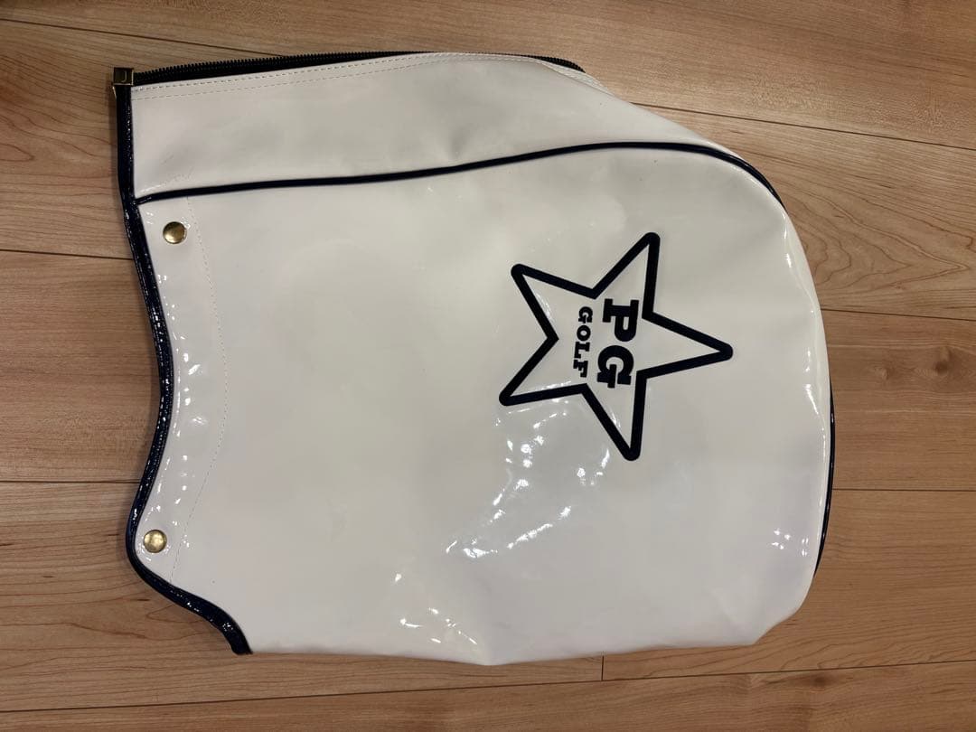 【値下げしました】 パーリーゲイツ　キャディバッグ ホワイト/ネイビー