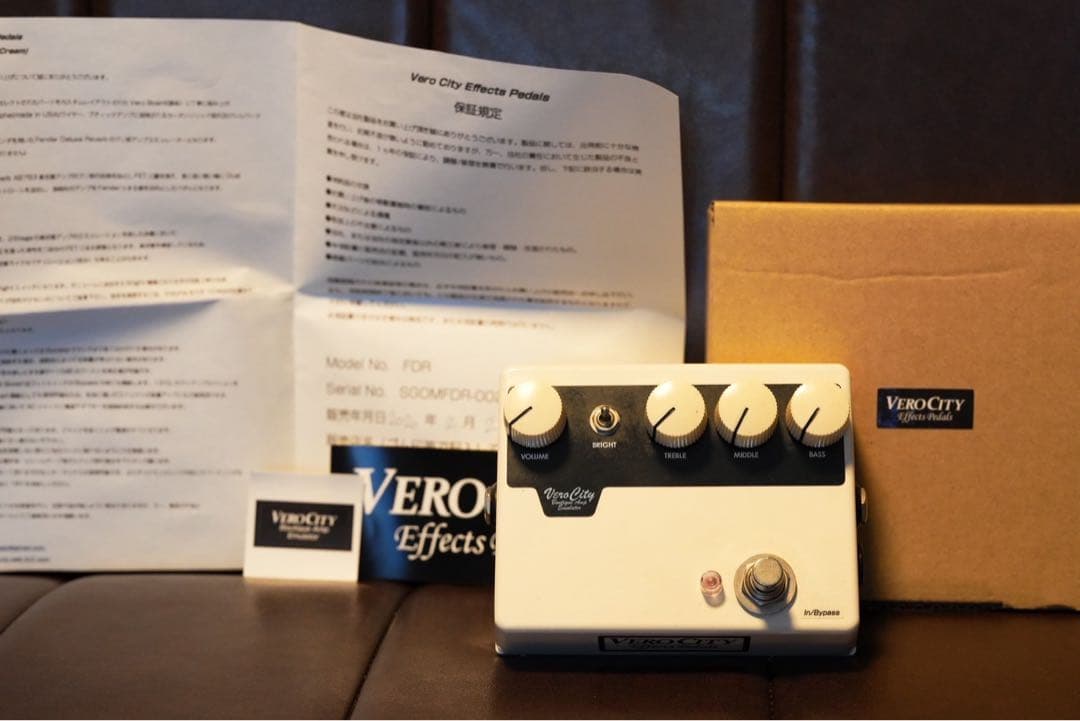 【なぴ】VEROCITY Effects Pedals FDR限定カラー