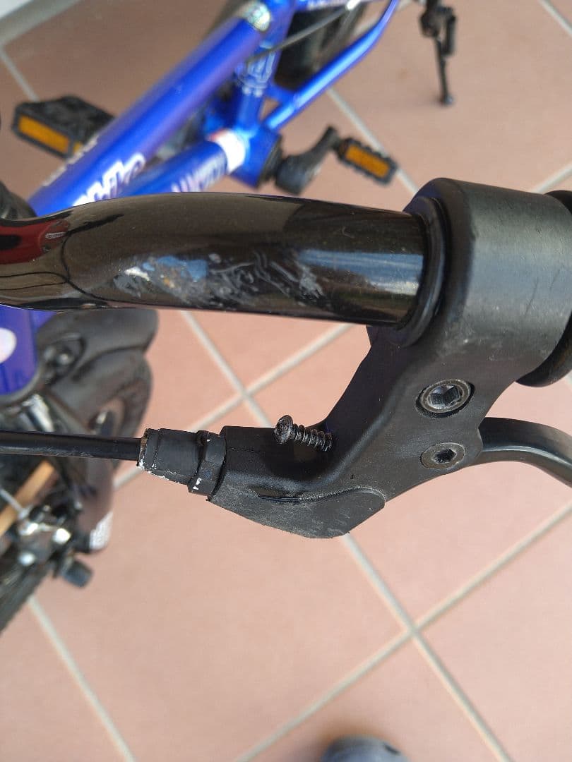 d-bike ディーバイクマスタープラス 14インチ 青　ブルー