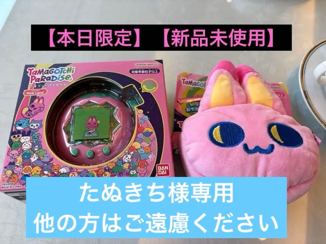 【新品未使用】たまごっちパラダイス　ピンクランド　おでかけキャリー　セット