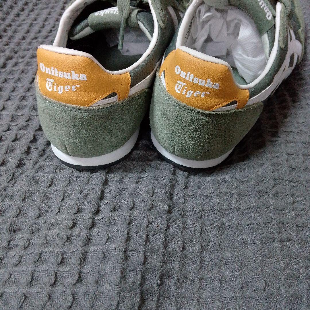 Onitsuka Tiger オリーブグリーン スニーカー23.5センチ