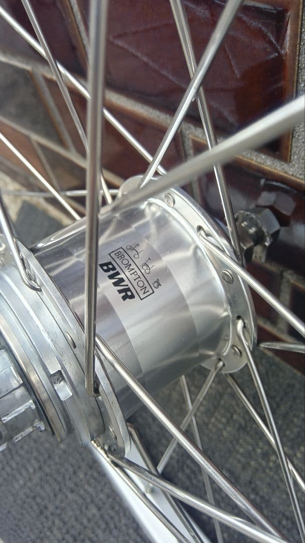CURRYPANMAN様 BROMPTON　ブロンプトン　6段後輪ホイールセット