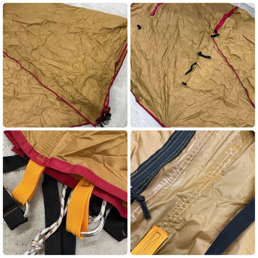 テント本体、バッグ、ロープのみ