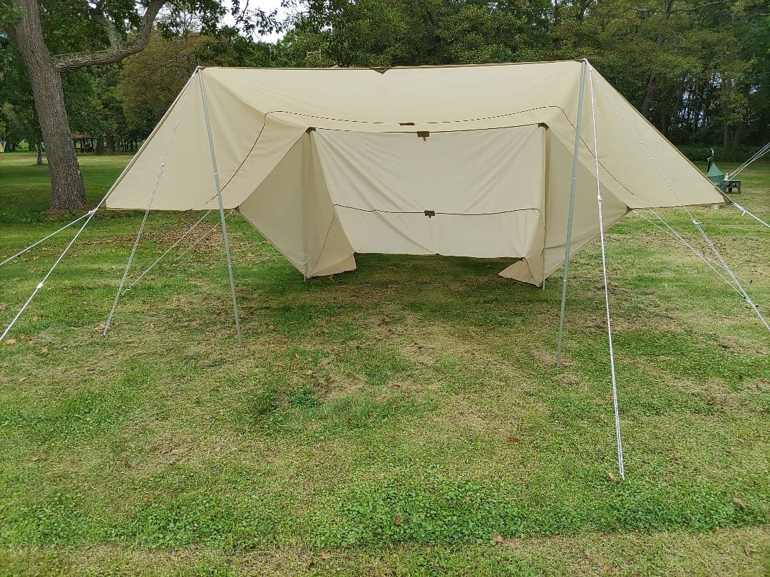 パップテントタープ泊セット