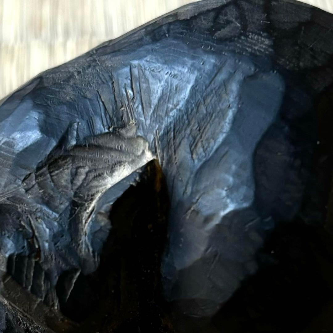 郷土玩具　猫　猫神　養蚕　蚕神　眠り猫　一刀彫り　木彫　古い　時代　妖怪　黒猫