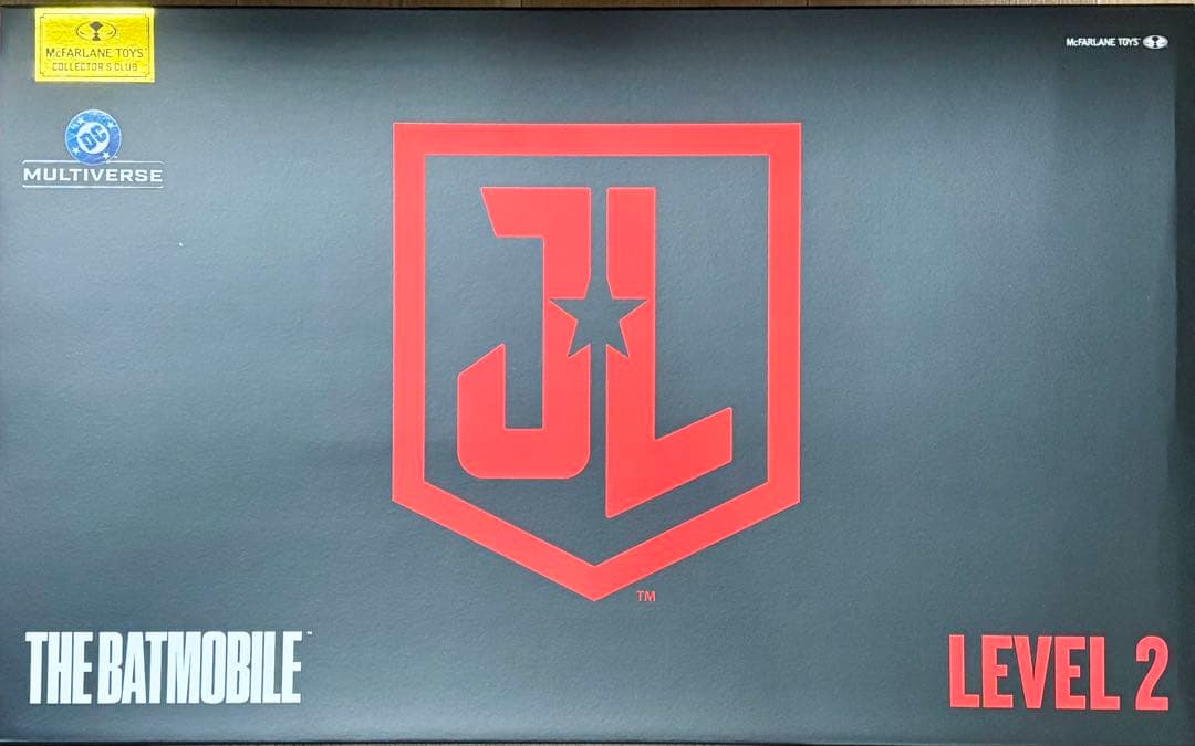 新品、未開封！　DCマルチバース バットモービル　BVS ジャスティスリーグ