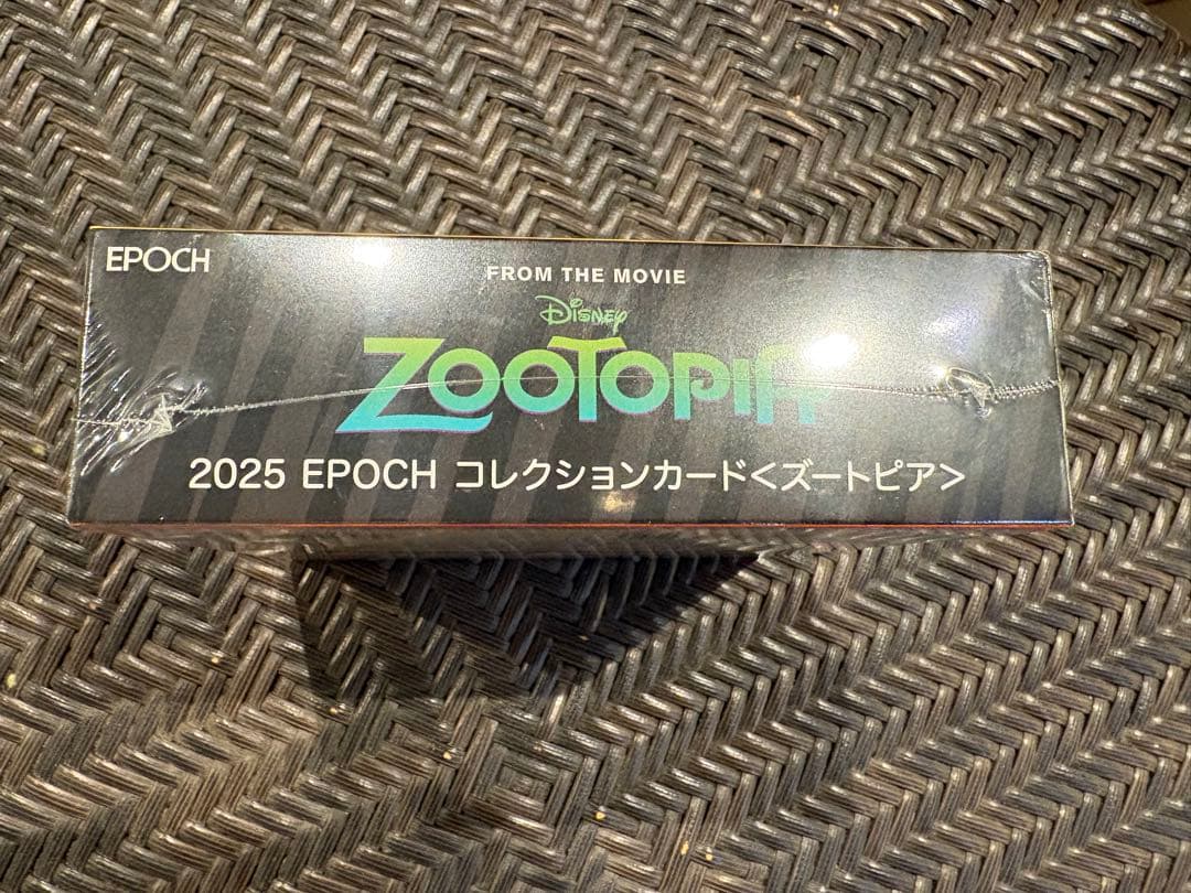 2025 ズートピア　コレクションカード　シュリンク付き【値下げ要相談】