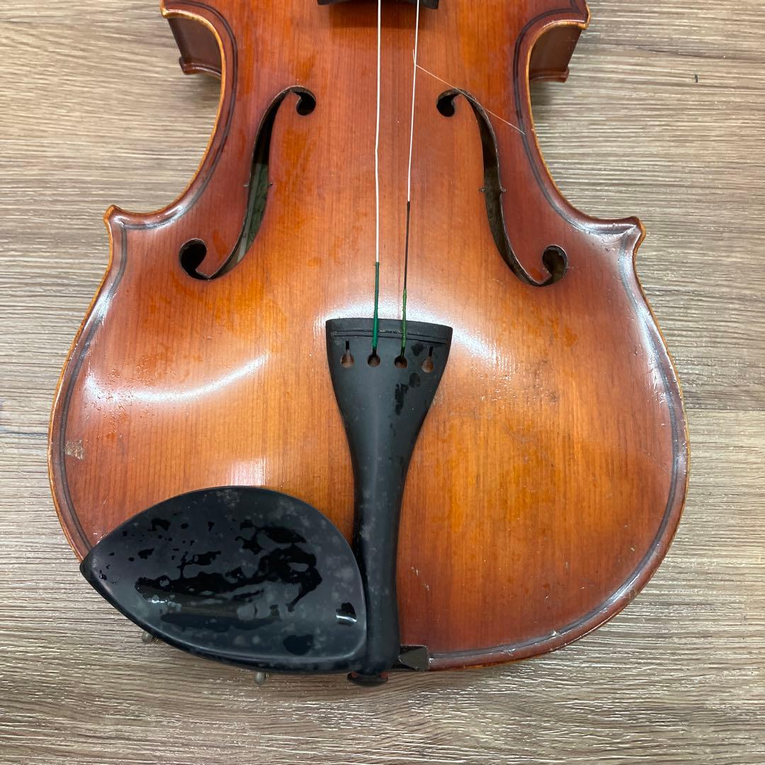 ジャンク品 昭和レトロ SUZUKI スズキ バイオリン 希刻印 ケース