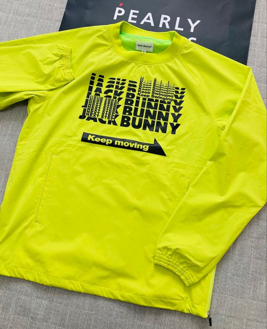 新品 パーリーゲイツ ジャックバニー ナイロンタフタスニードジャック(6)LL黄