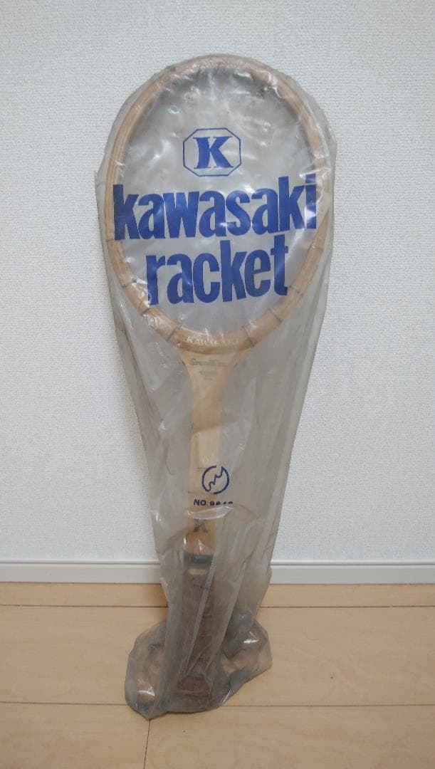 ★sale★KAWASAKI硬式テニス木製ラケット\"GrandSlam\"