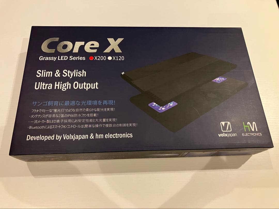 ボルクスジャパン　GrassyCore X200 LED照明　純正ワイヤー付き