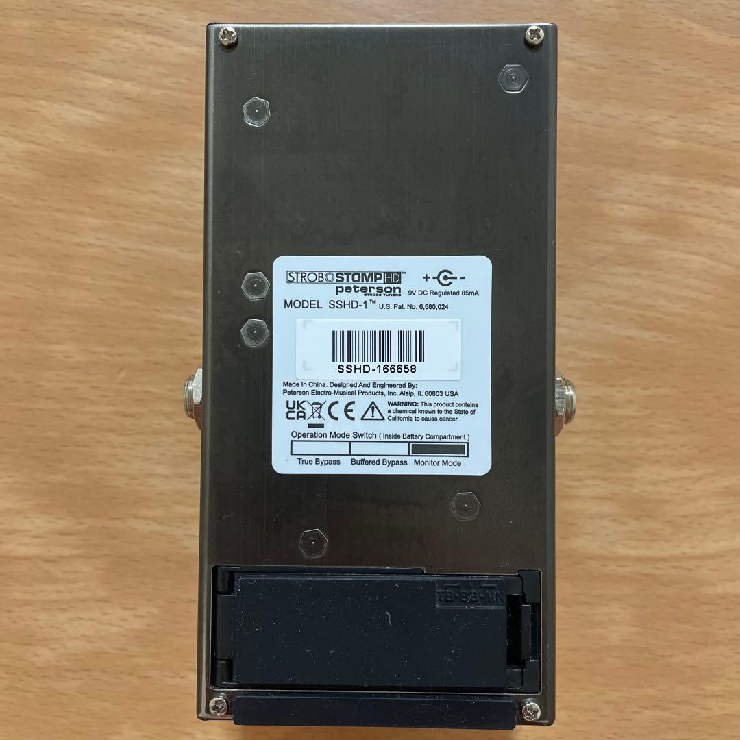 ギター PETERSON StroboStomp HD