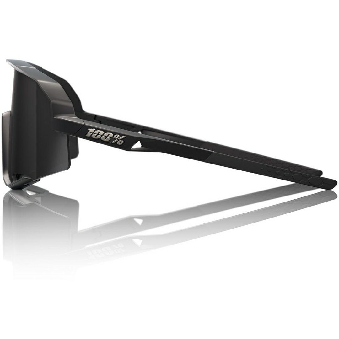 100% Slendale マットブラック ワンハンドレッド サングラス