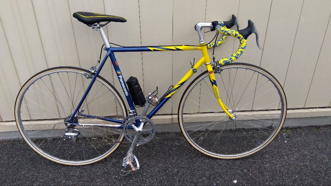 Panasonicクロモリビンテージロードバイク美品