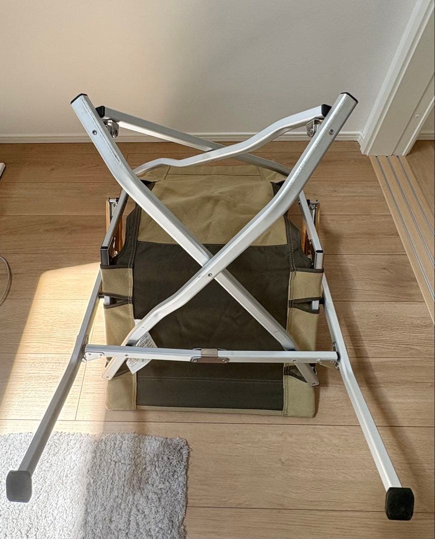 美品　スノーピーク　ローチェア30カーキ 二脚セット