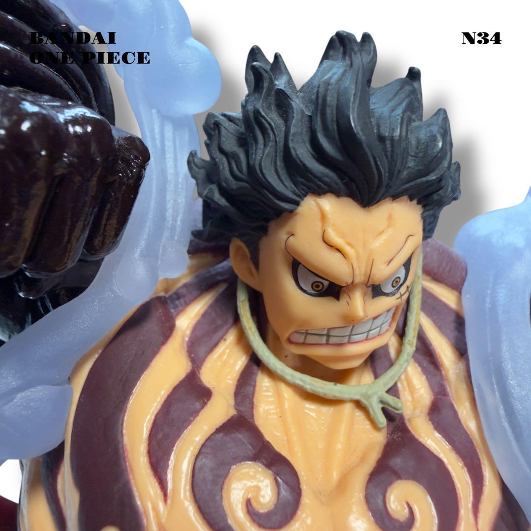 人気品！ BANDAI ONE PIECE フィギュア ルフィ バウンドマン 4