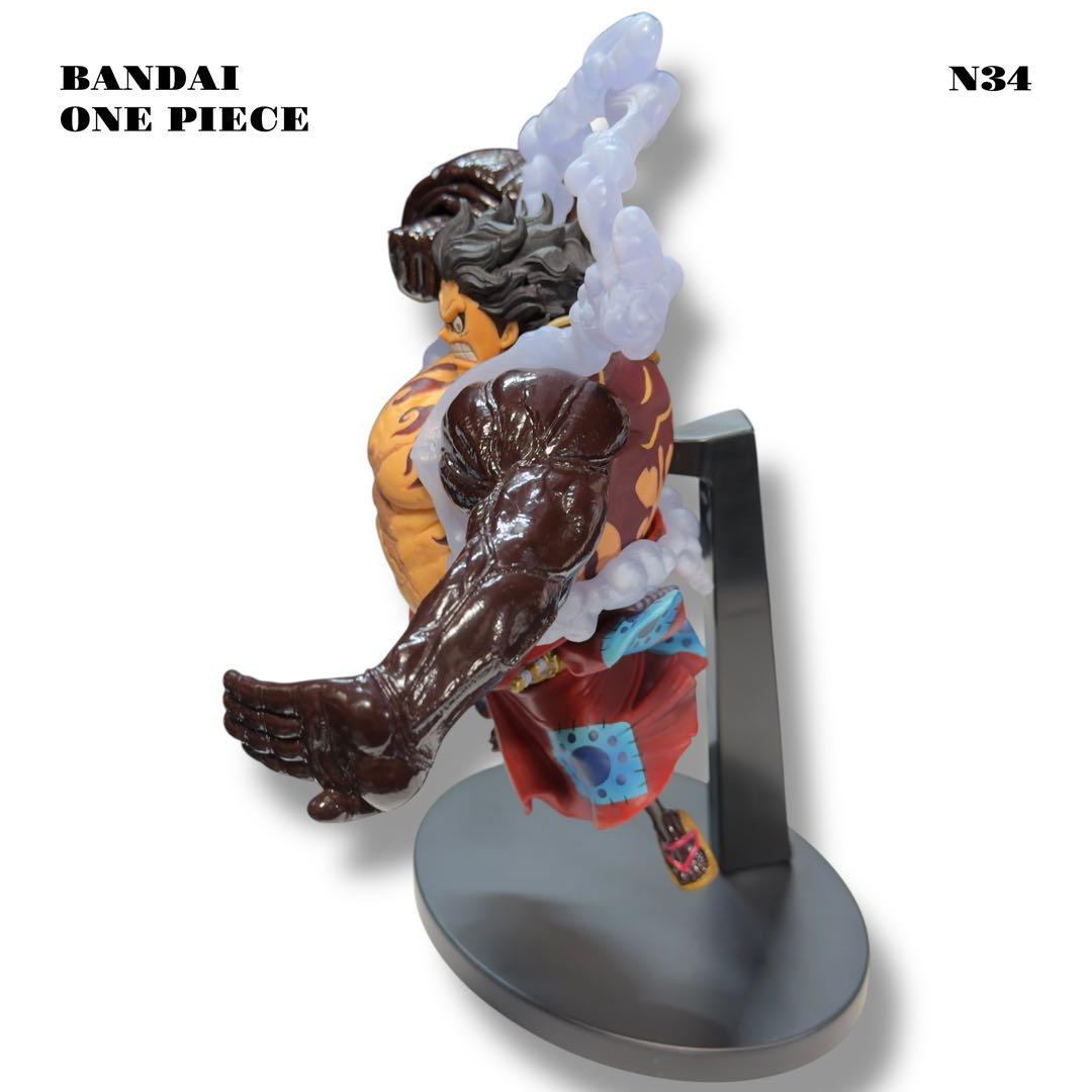 人気品！ BANDAI ONE PIECE フィギュア ルフィ バウンドマン 4