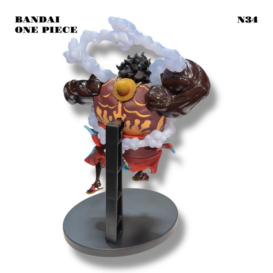 人気品！ BANDAI ONE PIECE フィギュア ルフィ バウンドマン 4