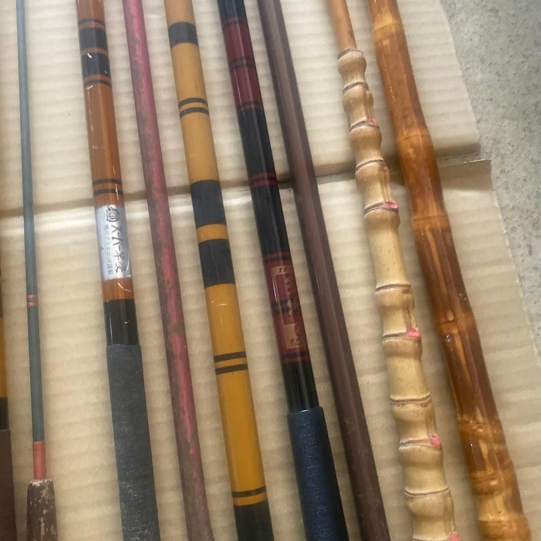 ヘラブナ竿.竿掛セット 多数