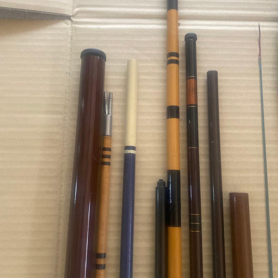 ヘラブナ竿.竿掛セット 多数