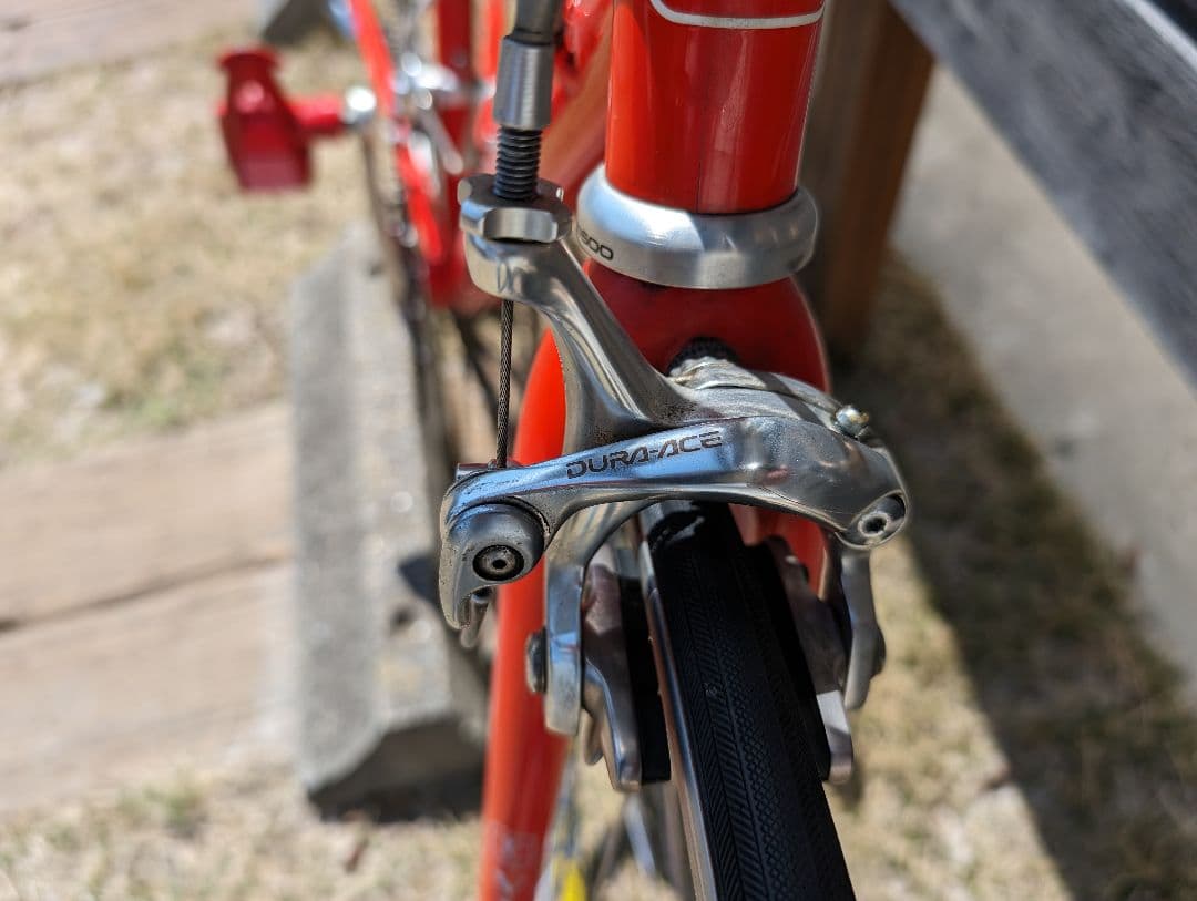 VIGORE フルオーダーロードバイク　練習用ホイール+マビックヘリウム