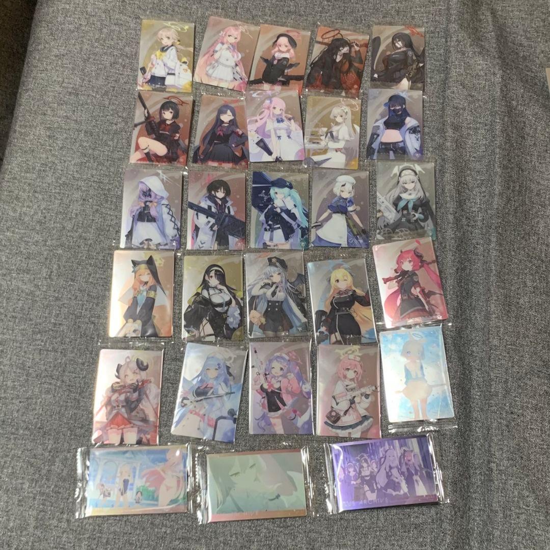 ブルアカ ウエハース カード vol1&2