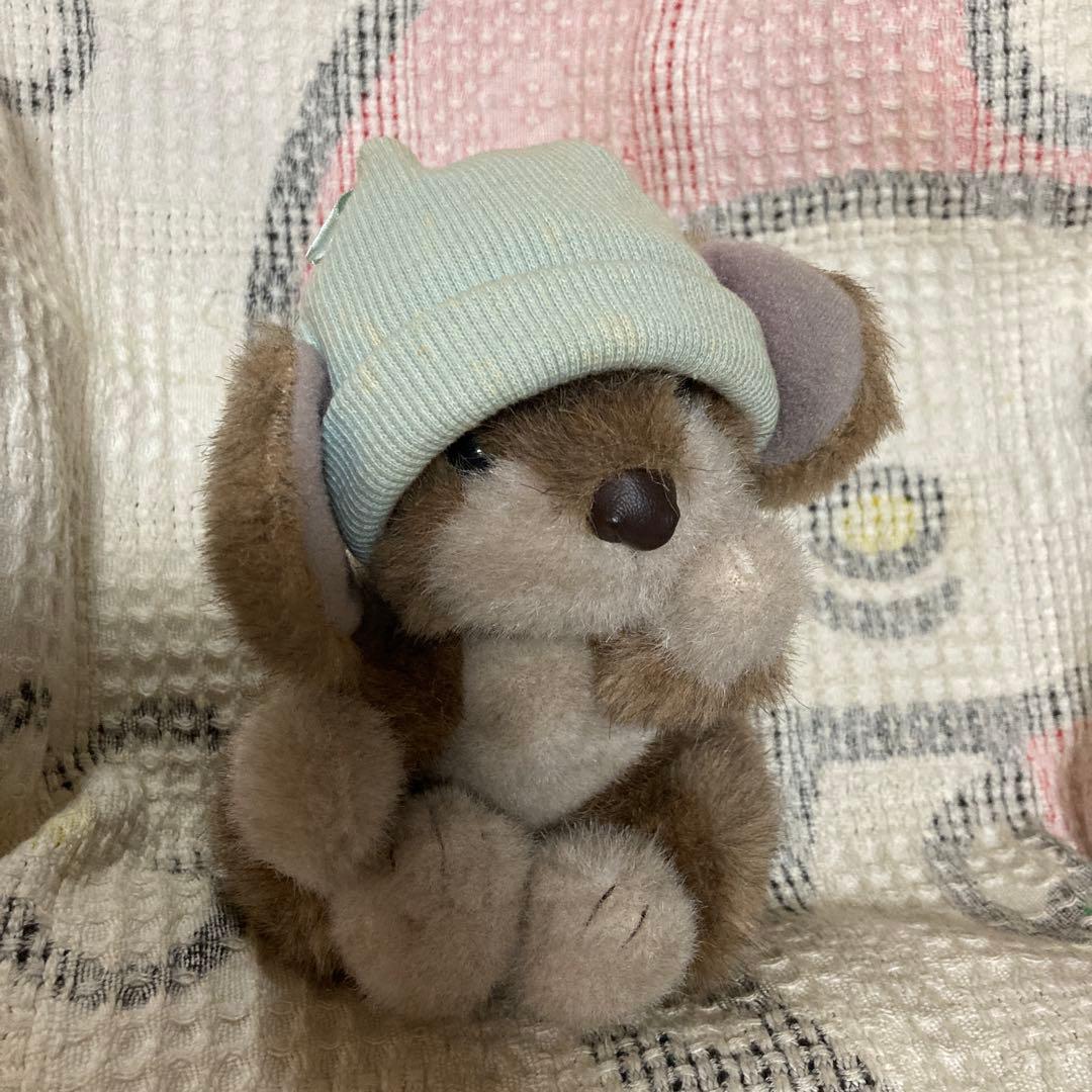 昭和レトロ　ON THE GRASS 犬　ぬいぐるみ　中古品