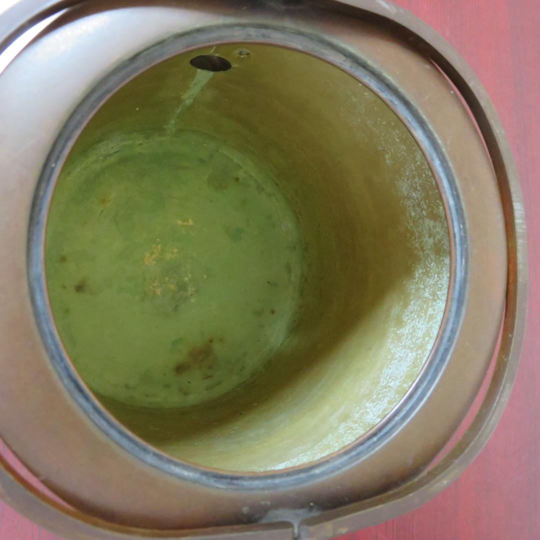 薬缶 やかん 水注 銅 銅器 銘あり