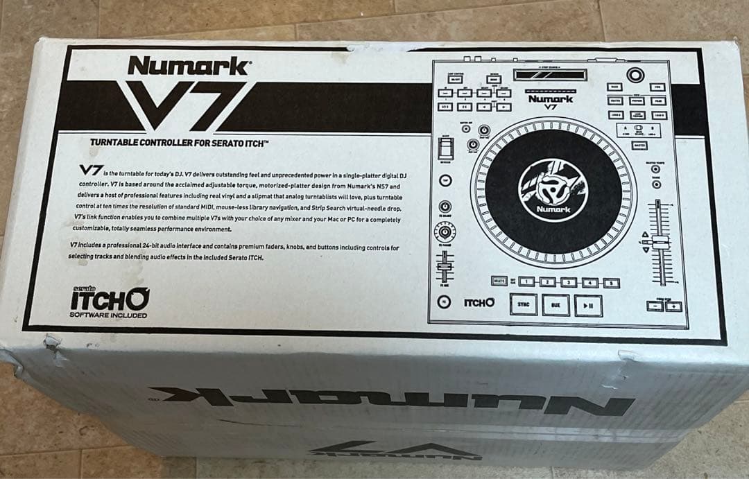 Numark Serato DJ Pro付き DJターンテーブルV7 (2)