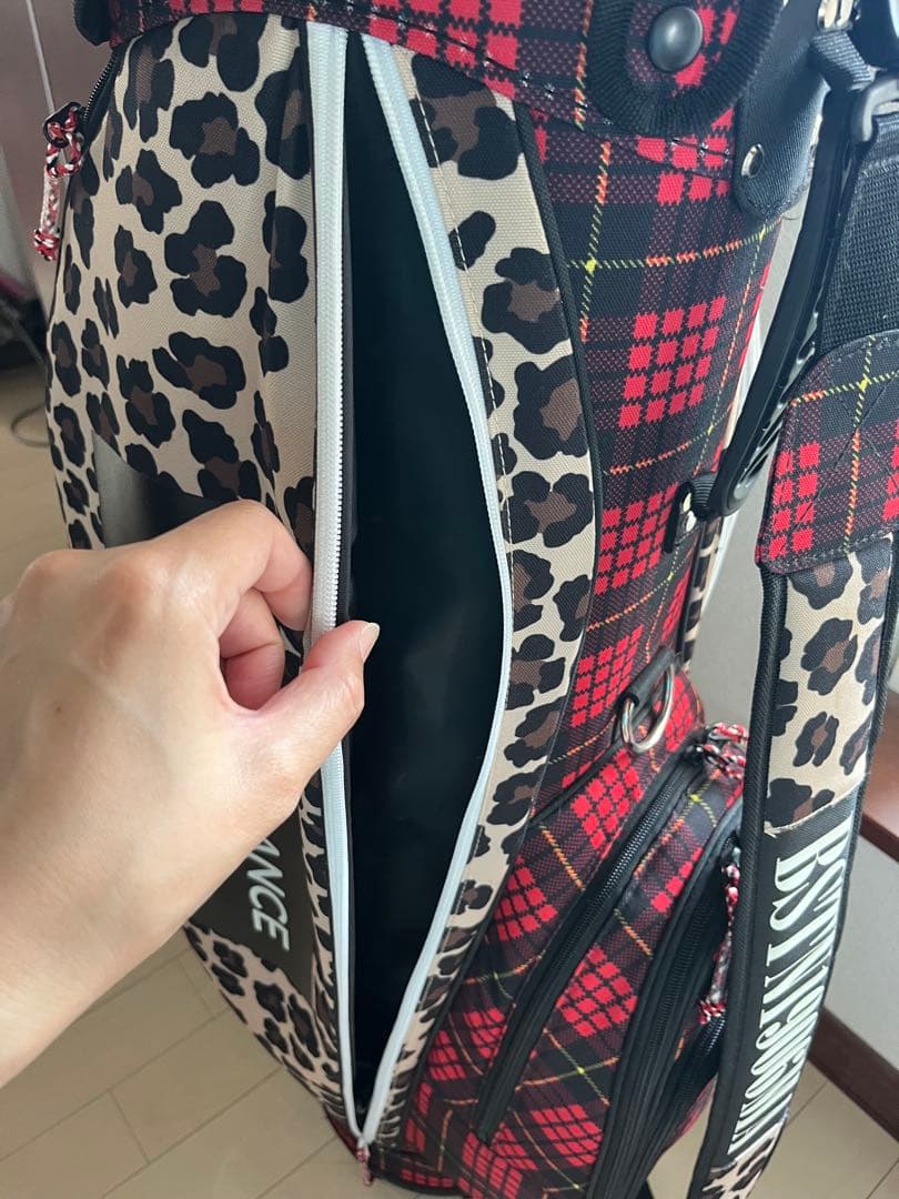 NEW BALANCE BSTN906 ゴルフバッグ、クラブ一式